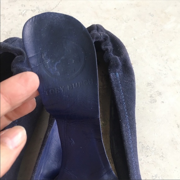 Tory Burch Suede Reva Ballet Flats, 6.5 - Picture 5 of 6
